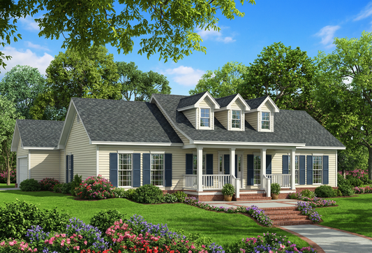 House Plan 569 Thomas Road, Country Home House Plan