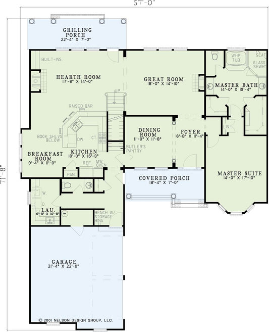 House Plan 572 Brittany Lane, Traditional House Plan