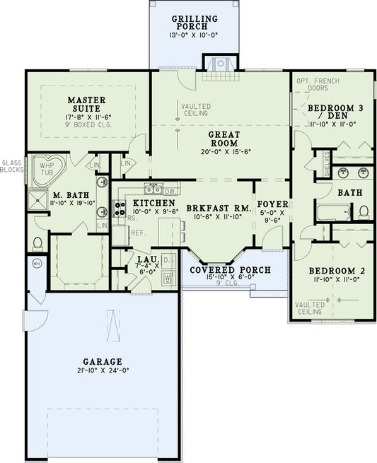 House Plan 575 Linden Avenue, Traditional House Plan