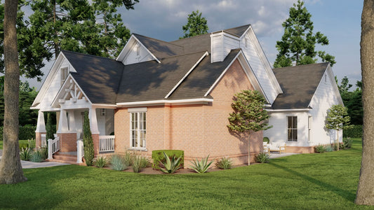 House Plan 590 Willow Lane, Arts and Crafts House Plan