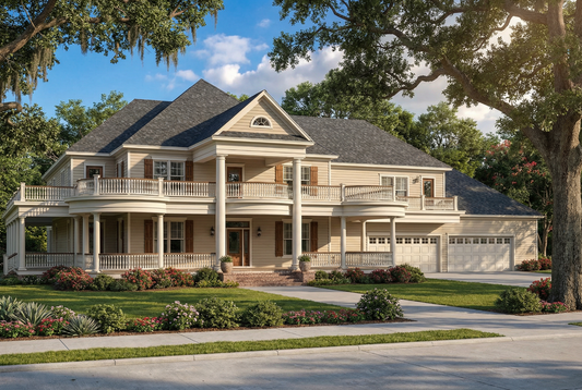 House Plan 611 Polly Anna, Colonial Classical Federal House Plan