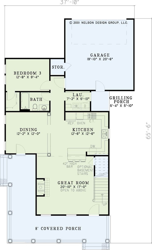 House Plan 622 Maple Drive, Country Home House Plan