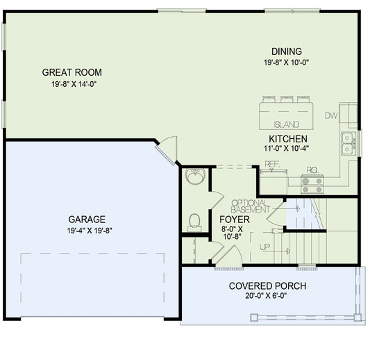House Plan 636 Burlington Cove, Affordable House Plan