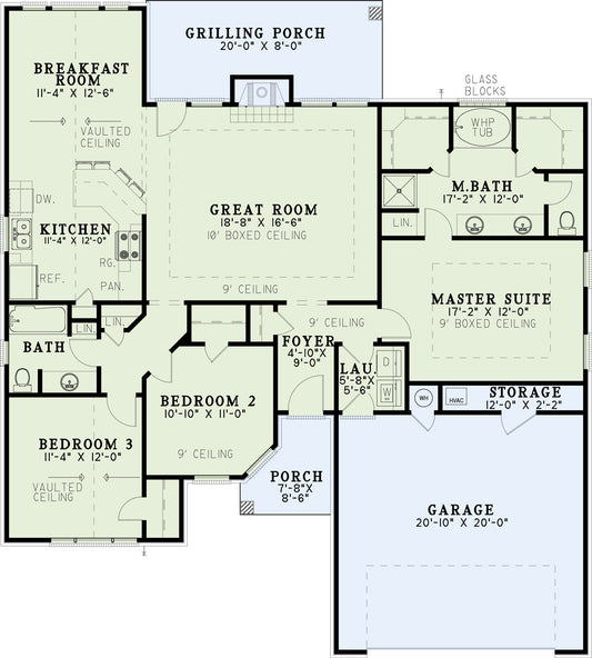 House Plan 686 Willow Lane, Traditional House Plan