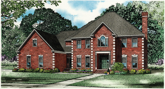 House Plan 719 Theodosia, French Classic House Plan