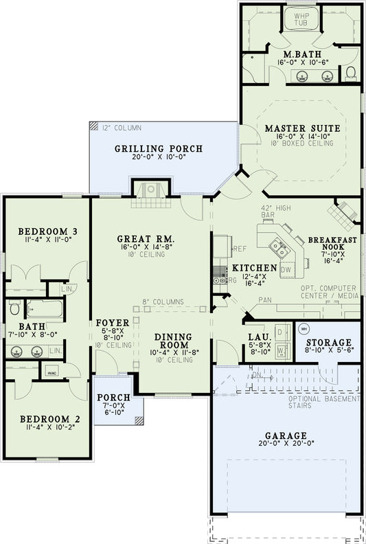 House Plan 757 Stanton Drive, Affordable House Plan