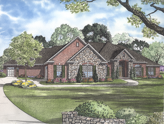 House Plan 834 Dogwood Avenue, Luxury House Plan