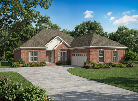 House Plan 838 Hickory Place, Traditional House Plan