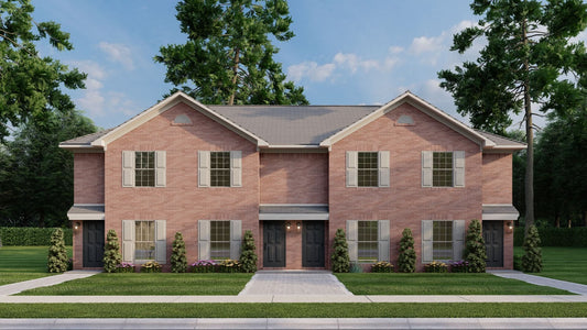 House Plan 841 Cambridge Court, Multi-Family House Plan