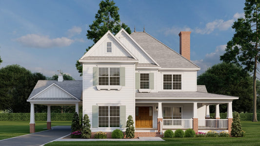 House Plan 918 Summer Avenue, Midtown Estate House Plan