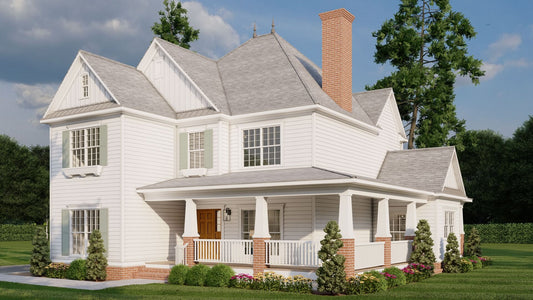 House Plan 918 Summer Avenue, Midtown Estate House Plan