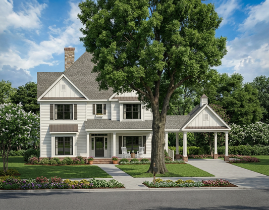 House Plan 920 Summer Avenue, Midtown Estate House Plan