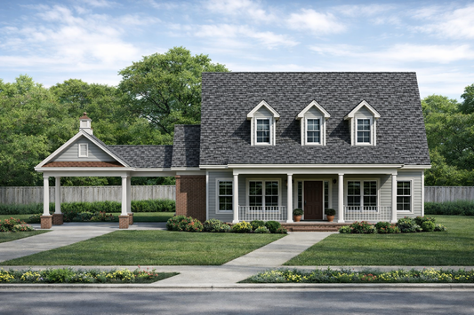 House Plan 924 Park Street, Midtown Village House Plan