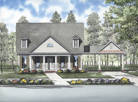 House Plan 928 Park Street, Midtown Village House Plan