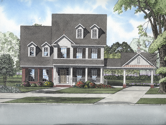 House Plan 937 Park Street, Midtown Village House Plan