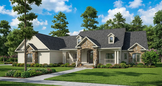 House Plan 945 Willow Lane, Luxury House Plan