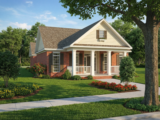 House Plan 986 Elm Street, Affordable House Plan
