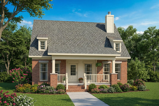 House Plan 1360 Cherry Blossom, Arts and Crafts House Plan