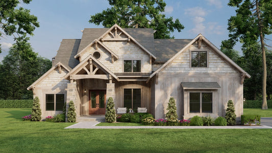 House Plan 1272 Calico Rock, Rustic Ridge House Plan