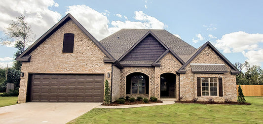 House Plan 1335 The Stonechase, Stone-And-Brick House Plan