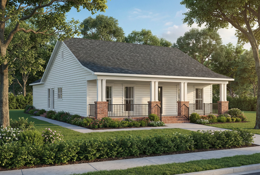 House Plan 625 Sycamore, Arts and Crafts House Plan