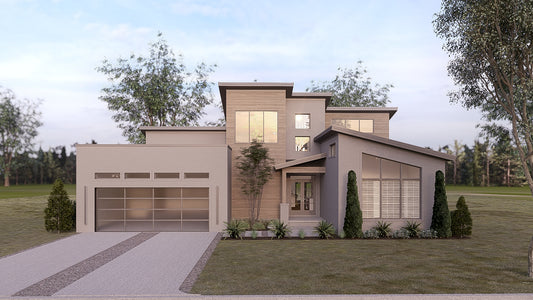 House Plan 1006 La Hannah, Modern House Plan