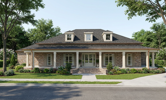 House Plan 1025 Spring View Circle, Country Home House Plan