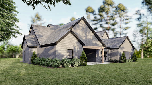 House Plan 2003 The Mason, European House Plan