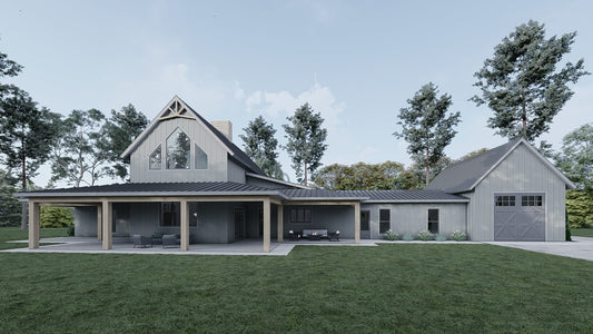 Barndominium House Plan, Gospel Trail 2027