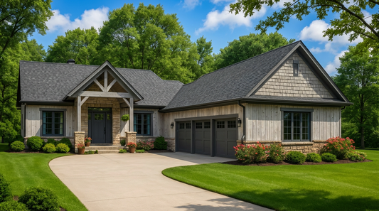 House Plan 5007 The Croft Manor, Rustic House Plan