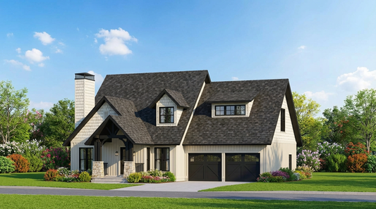 House Plans 5373 Autumn Falls, Craftsman House Plan