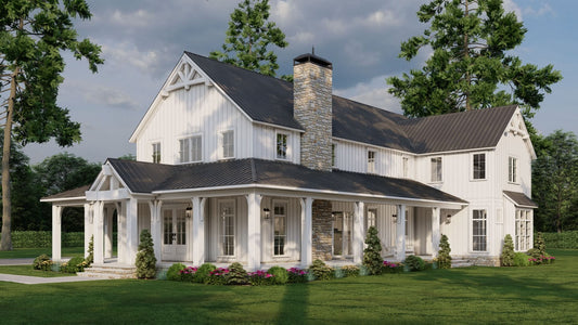 House Plan 5438 Whimsical Farms, Farmhouse Plan