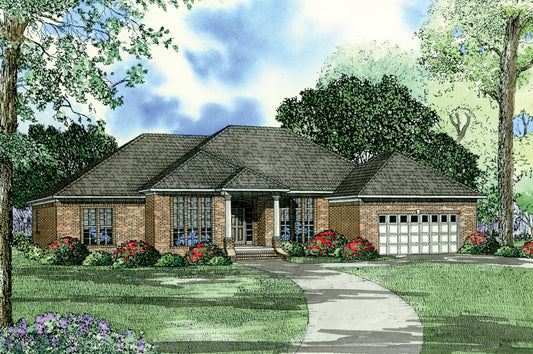 House Plan 108 Olive Street, Traditional House Plan