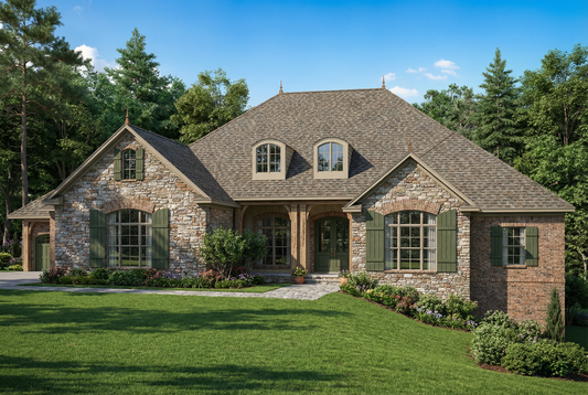 House Plan 1347 Montague, European House Plan