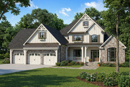 House Plan 1414 Knobel Lane, Heritage House Plan
