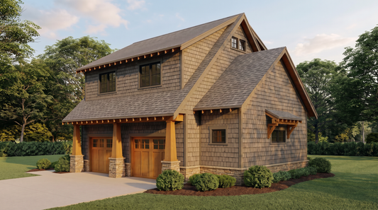 Garage Plan 1485 Apartment over Garage Plan, Garage & Pool House Plan