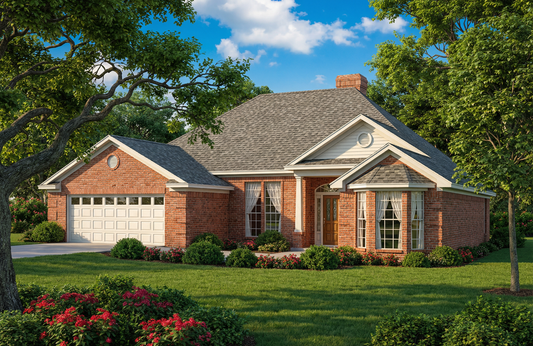 House Plan 206-2 Anna Circle, Traditional House Plan