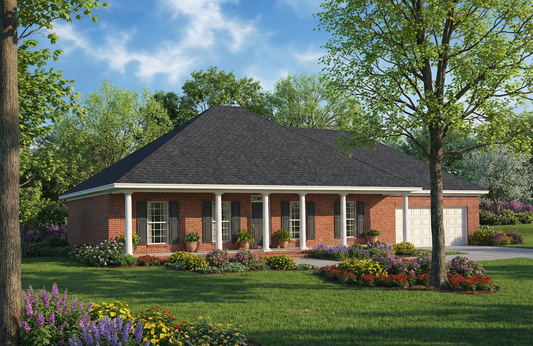 House Plan 313 Chestnut Lane, Traditional House Plan