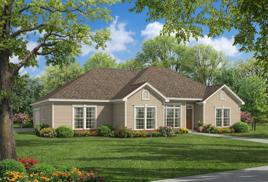 House Plan 365B Spruce Street, Traditional House Plan