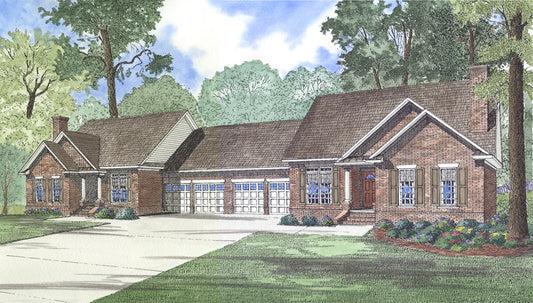 House Plan 405 Carriage Hill, Multi-Family House Plan