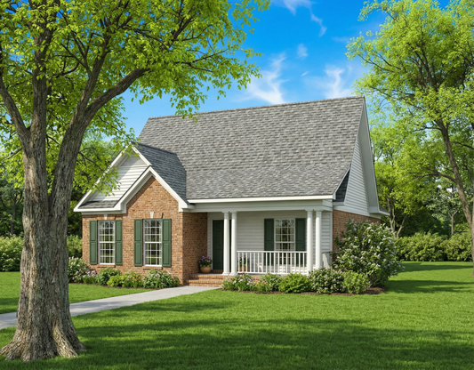 House Plan 435 Cottonwood Drive, Traditional House Plan