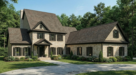 House Plan 591B Hampton Circle, Traditional Home Plan