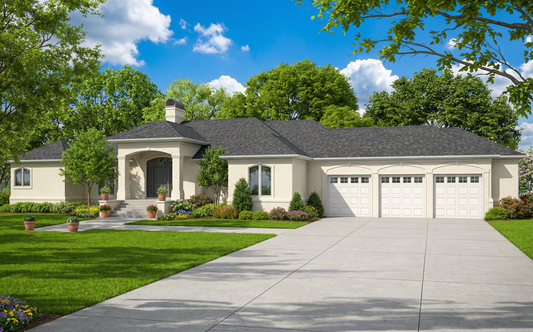 House Plan 724 Sunset Drive, Mediterranean House Plan