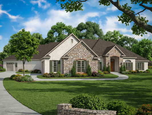 Plano de casa 834 Dogwood Avenue, Plano de casa de lujo