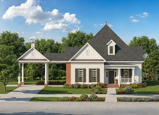 House Plan 927 Park Street, Midtown Village House Plan