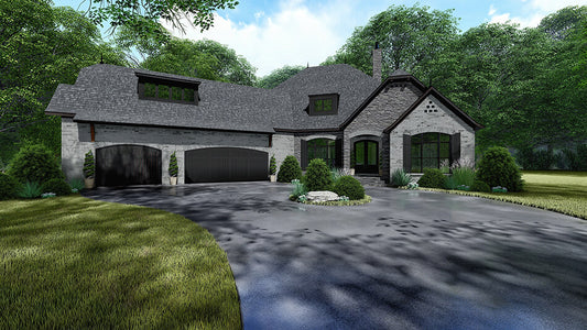 House Plan 5224 Janson Cove, European House Plan