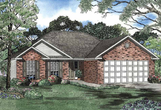 House Plan 582 Lauralynn, Affordable House Plan
