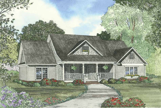House Plan 526 Olive Street, Country Home House Plan