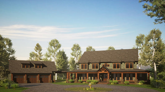 House Plan 1276 Summer Place, Rustic House Plan