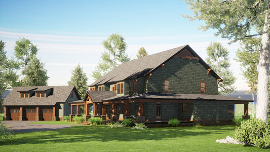 House Plan 1276 Summer Place, Rustic House Plan